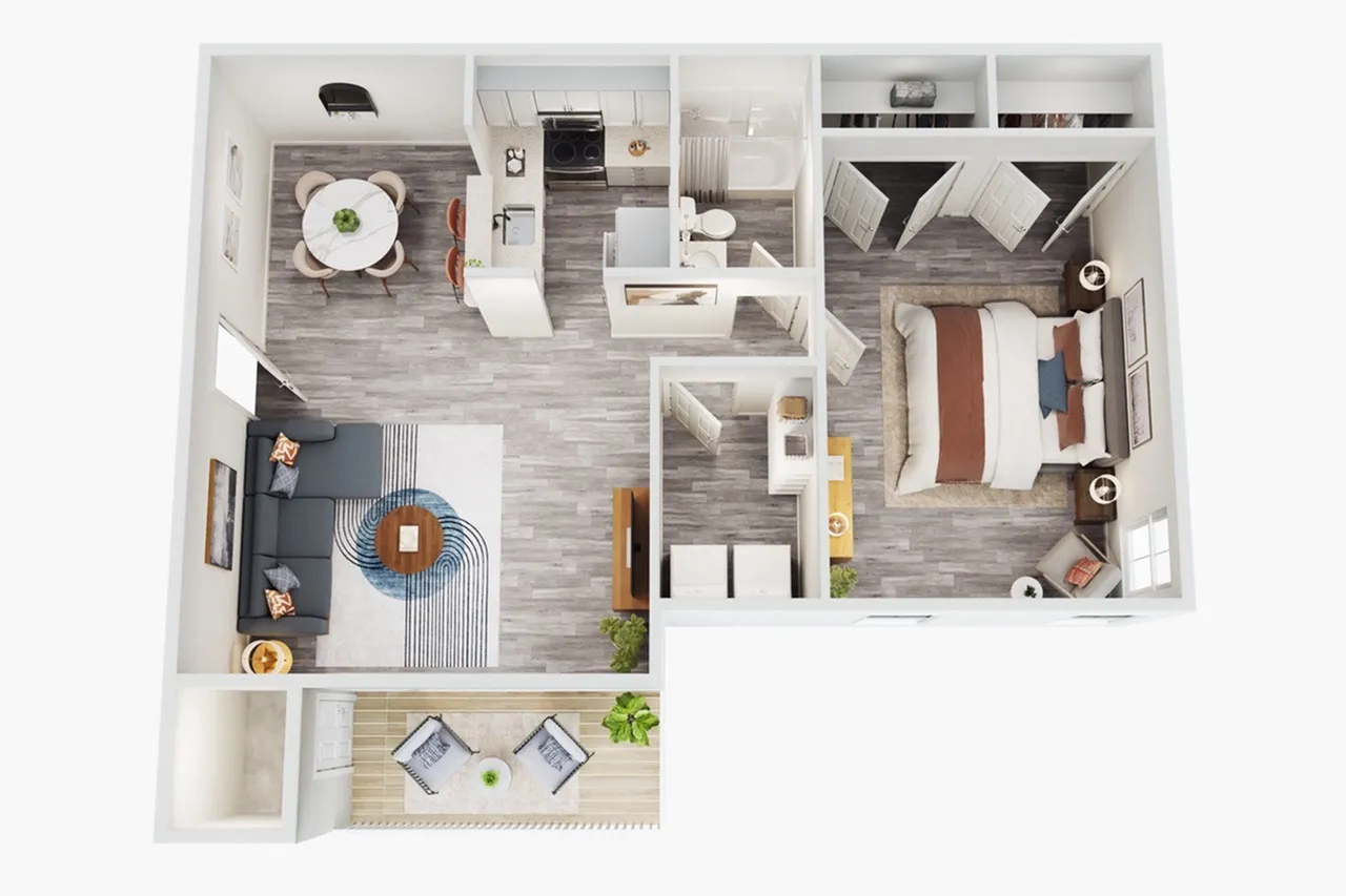 A1 Classic floor plan