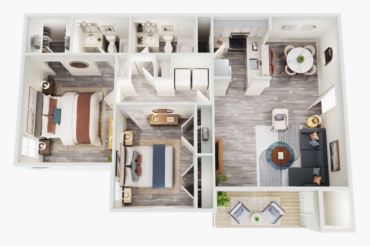 B2 Classic floor plan