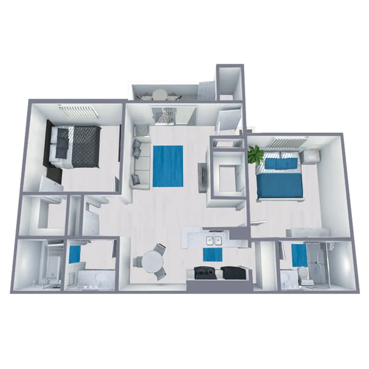 B2 Bronze floor plan