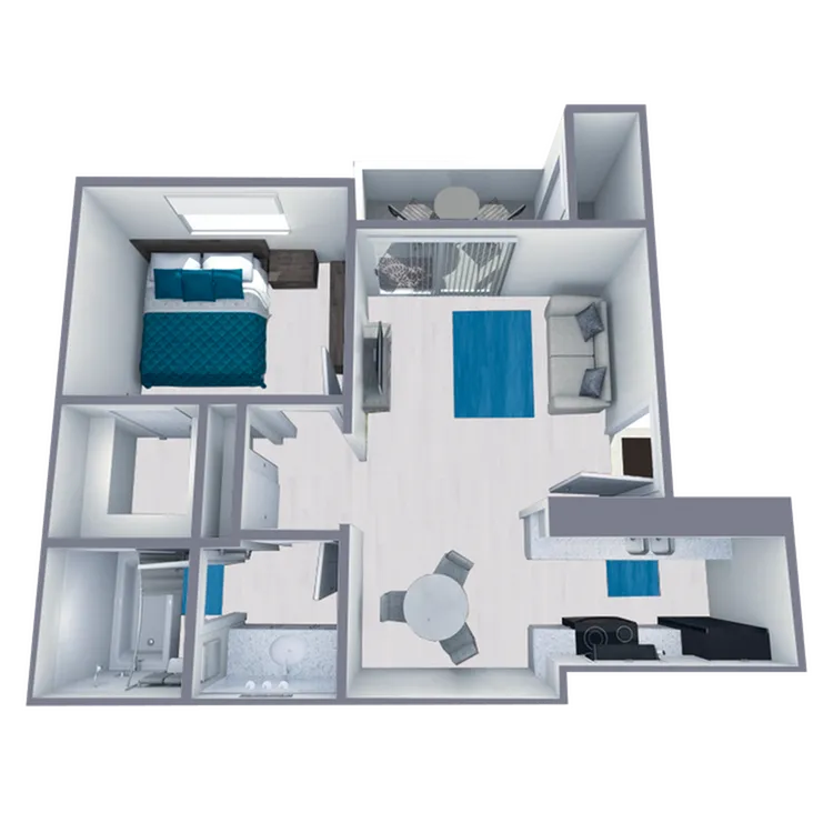 A2 Classic floor plan