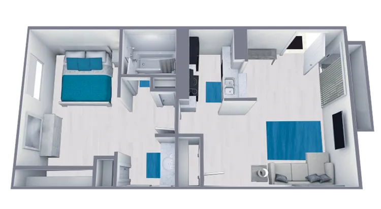 A1 Classic floor plan