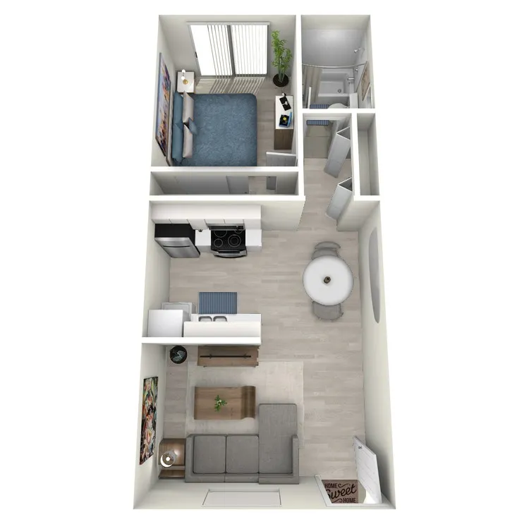 A1 Classic floor plan