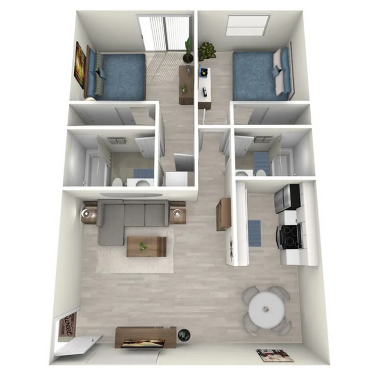 B1 Classic floor plan