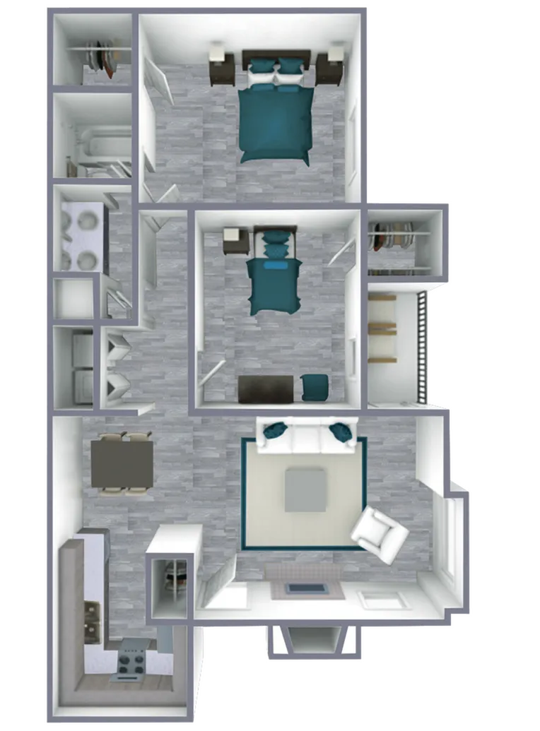 B1 Classic floor plan