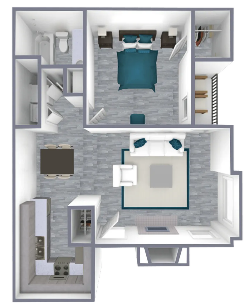A2 Classic floor plan