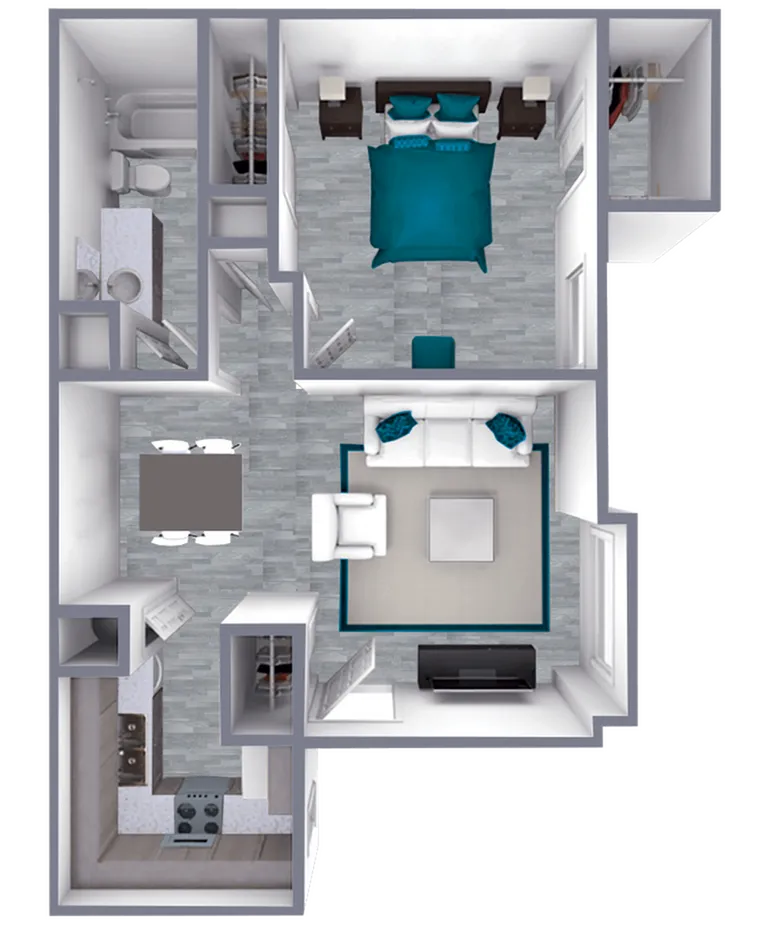 A1 Classic floor plan